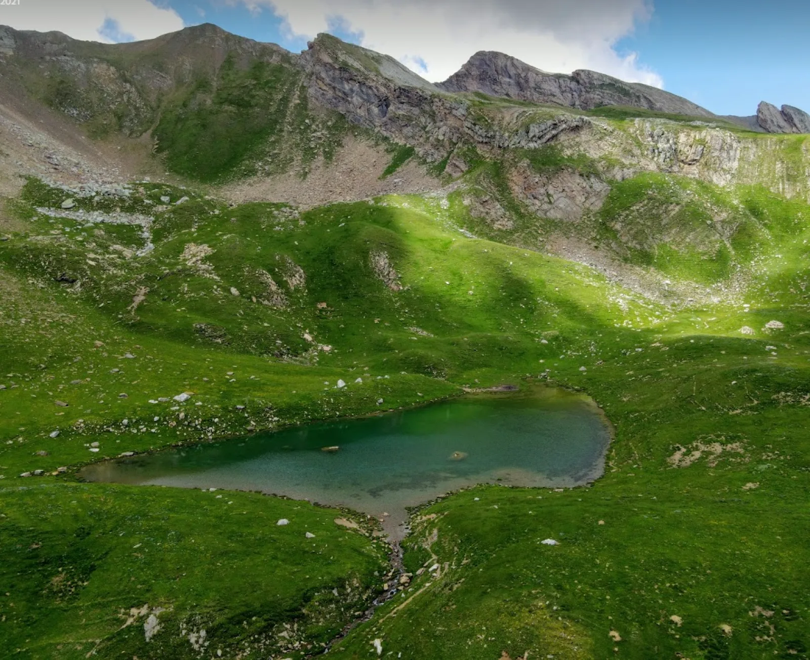 L'estany de Basibé, 2021.